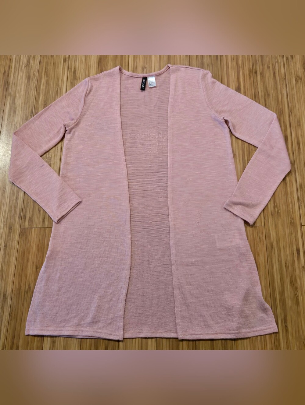 Divided H & M Light Pink Open-Front Women's Cardigan